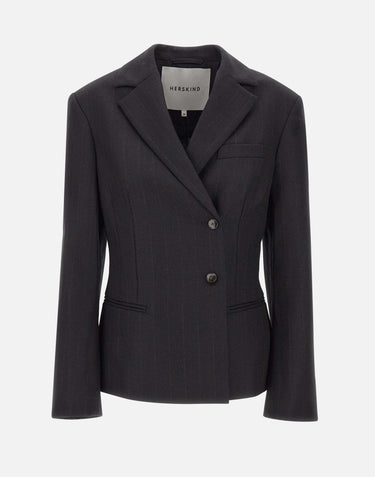 "Sailor Wool Fitted Blazer" 5747244 001 HERSKIND 