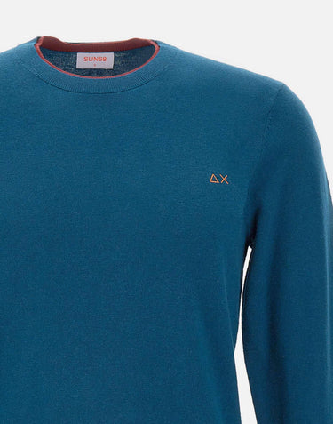 Maglia in lana e cotone K45141 78 SUN68 