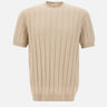 Maglia in cotone a coste larghe DK17026 SABBIA DIKTAT 