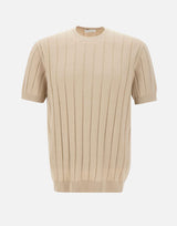 Maglia in cotone a coste larghe DK17026 SABBIA DIKTAT 
