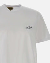 T-shirt in cotone organico CFWOTE0144 MRUT29268041 WOOLRICH 