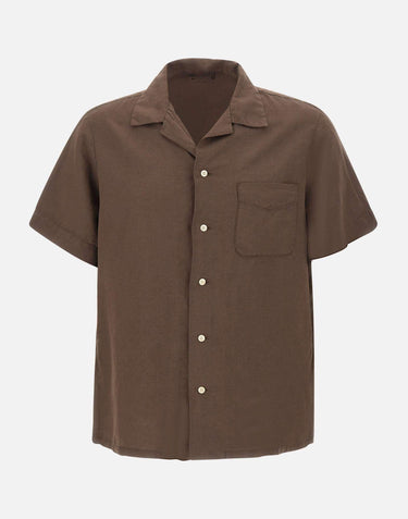 Camicia in lino e cotone 26P40049 82 PERFECTION 