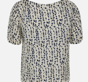 Blusa in viscosa stampata SP1OR016 3003 KAOS 