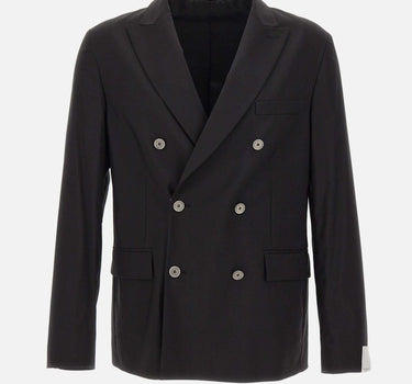 Giacca doppiopetto in misto cotone L0140199 9000 PAOLO PECORA 