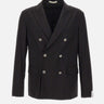 Giacca doppiopetto in misto cotone L0140199 9000 PAOLO PECORA 