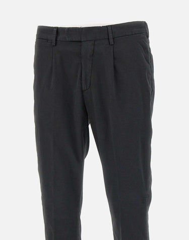 Pantaloni in cotone e seta DVR33FR022 TC001 DEVORE 