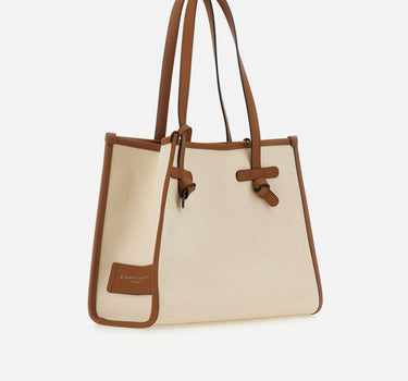 Borsa a spalla "Miss Marcella 32" BS6849 COMMCNVSEPANNACORDACARAMEL MARCELLA CLUB GIANNI CHIARINI 