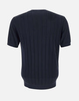 T-shirt in cotone e viscosa 102421 043 KANGRA 