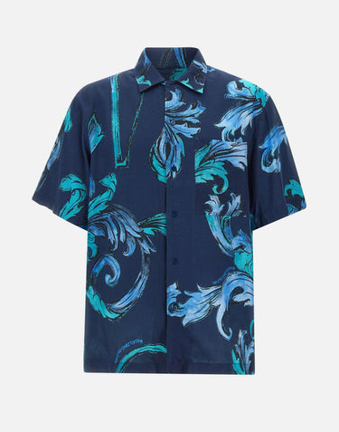 Camicia in viscosa 78GAL2B0 NS632283 VERSACE JEANS COUTURE 