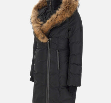 "KAY-F" cappotto KAYF BLACK MACKAGE 