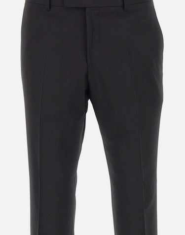 Pantaloni slim fit in misto lana 50555293 001 BOSS 