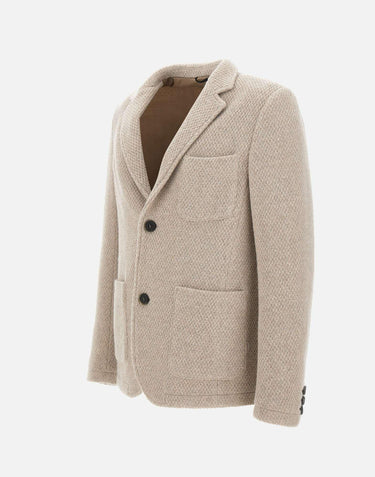 Blazer in lana e mohair 4W20L210TMT M03 GMS75 