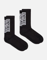Set due paia di calze in spugna EM000543 AF18263MC105 EMPORIO ARMANI 