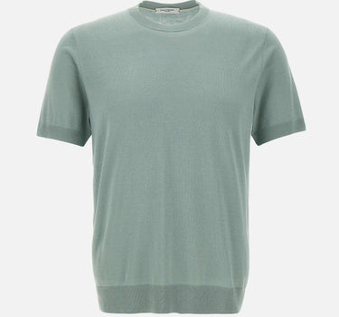 T-shirt in seta e cotone A010 F2005500 PAOLO PECORA 