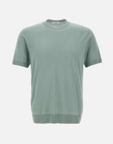 T-shirt in seta e cotone A010 F2005500 PAOLO PECORA 