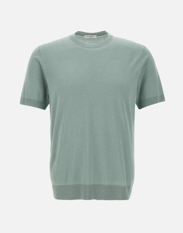 T-shirt in seta e cotone A010 F2005500 PAOLO PECORA 