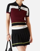 Polo a righe in viscosa WSP26KW1233 01 CASABLANCA