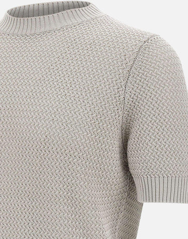 Maglia in cotone giza GC3MC CM7B920 FILIPPO DE LAURENTIIS 
