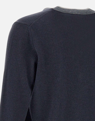 Cardigan in lana, seta e cashmere R59363F12 E9018E61 PESERICO 