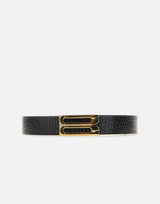"Frame Belt Jumbo" 1324ABL005785A BLACK VICTORIA BECKHAM 