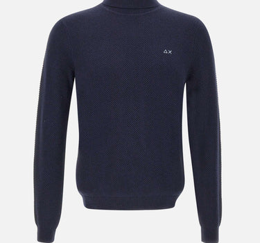 Maglia in lana e cotone K45127 07 SUN68 