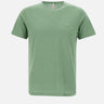"Jersey linen t-shirt" T35132 84 SUN68 