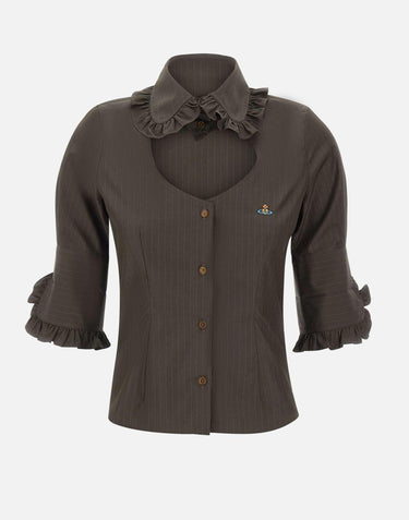 Camicia "Toulouse Frill" 1501006I W01EJD203 VIVIENNE WESTWOOD 
