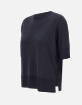 Maglia in misto viscosa a maniche corte M557Z000698N 034 ELENA MIRO' 