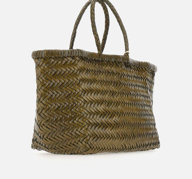 Borsa a mano "Bamboo Triple Jump Small" 8811 KAKI DRAGON DIFFUSION 