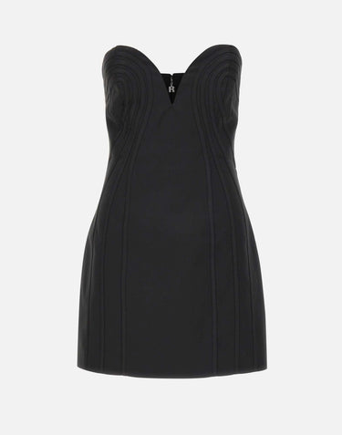 "Satin mini dress" 114417 100 ROTATE BIRGER CHRISTENSEN 