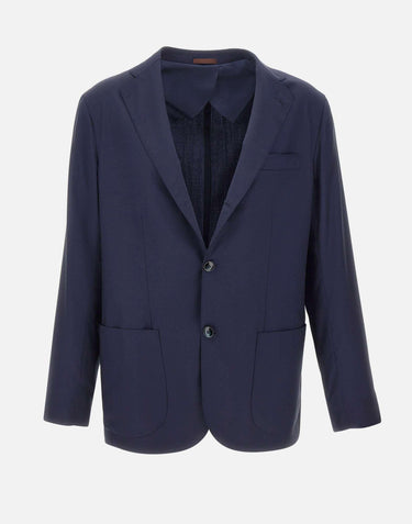 Blazer in lana 35082 LELLO0001 BARBA 