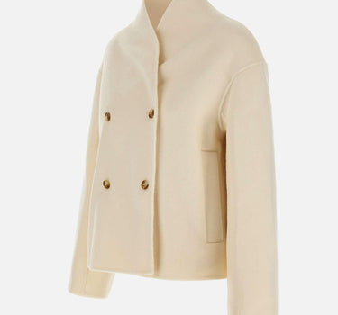 "Meyer coat" MEYER IVORY LOULOU DE SAISON 