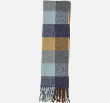 "Large Tattersall Scarf" USC0005 USC1GN92 BARBOUR