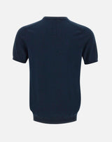 Maglia in crepe di cotone DK87003 BLU DIKTAT 