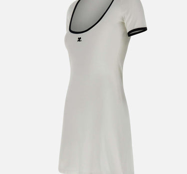 Abito "Holistic" in cotone 225JRO600JS0203 0098 COURREGES 