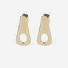 "Organic pair earrings on the design of our iconica 1969 bag chain" 25ABB0436MET795 P710 RABANNE 