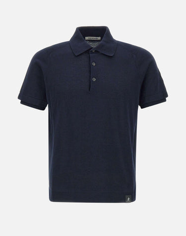 Polo in cotone PMG12 NAVY PREMIATA 