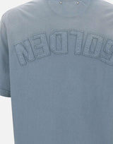 T-shirt con stampa revers sul retro GUP01873 P00177350813 GOLDEN GOOSE 