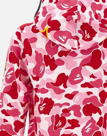 Felpa con cappuccio "ABC Camo 2nd Shark" 001ZPM301008M PINK BAPE 