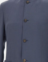 Blazer con colletto alla coreana M75GIAM05 TES0M11611 ELEVENTY 
