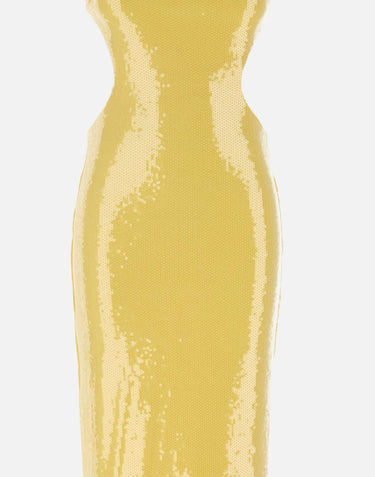 Abito lungo "Cubres" A0064 GIA TWENTYFOURHAITCH 