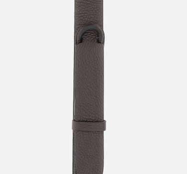 Cintura "Nobukle Micron" in pelle NB0039 EBANO ORCIANI 