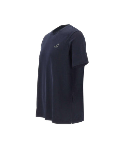 T-shirt in cotone con logo 16311627 050 PAUL&SHARK 