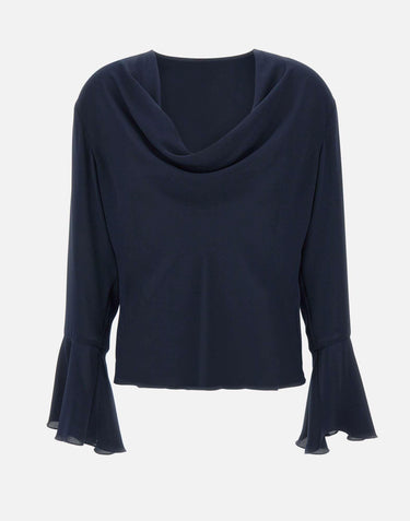 Blusa in georgette CA5374TS066 X0234 LIU-JO 