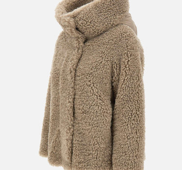 "Lamb Hybrid Hood Wom Jkt" 25572 87 RRD 