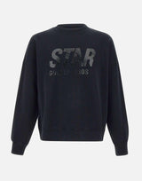 Felpa "Boxi haus" in cotone GUP01992 P00180390100 GOLDEN GOOSE 