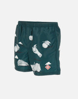"Mens printed swim  shorts metaphysical" MPS25TR032 02 CASABLANCA 