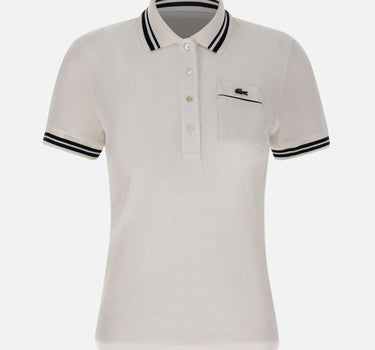 Polo slim fit a coste DF0858 522 LACOSTE 