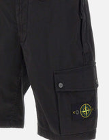 Bermuda in twill di cotone biologico stretch L100019S0A10 V0029 STONE ISLAND 