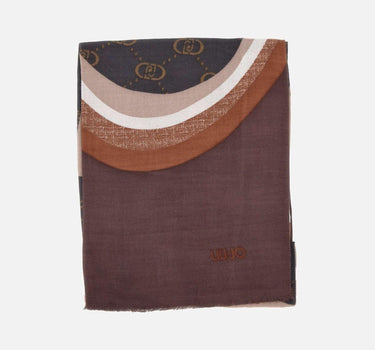 Stola con logo 2F5082T0300 00005 LIU-JO 